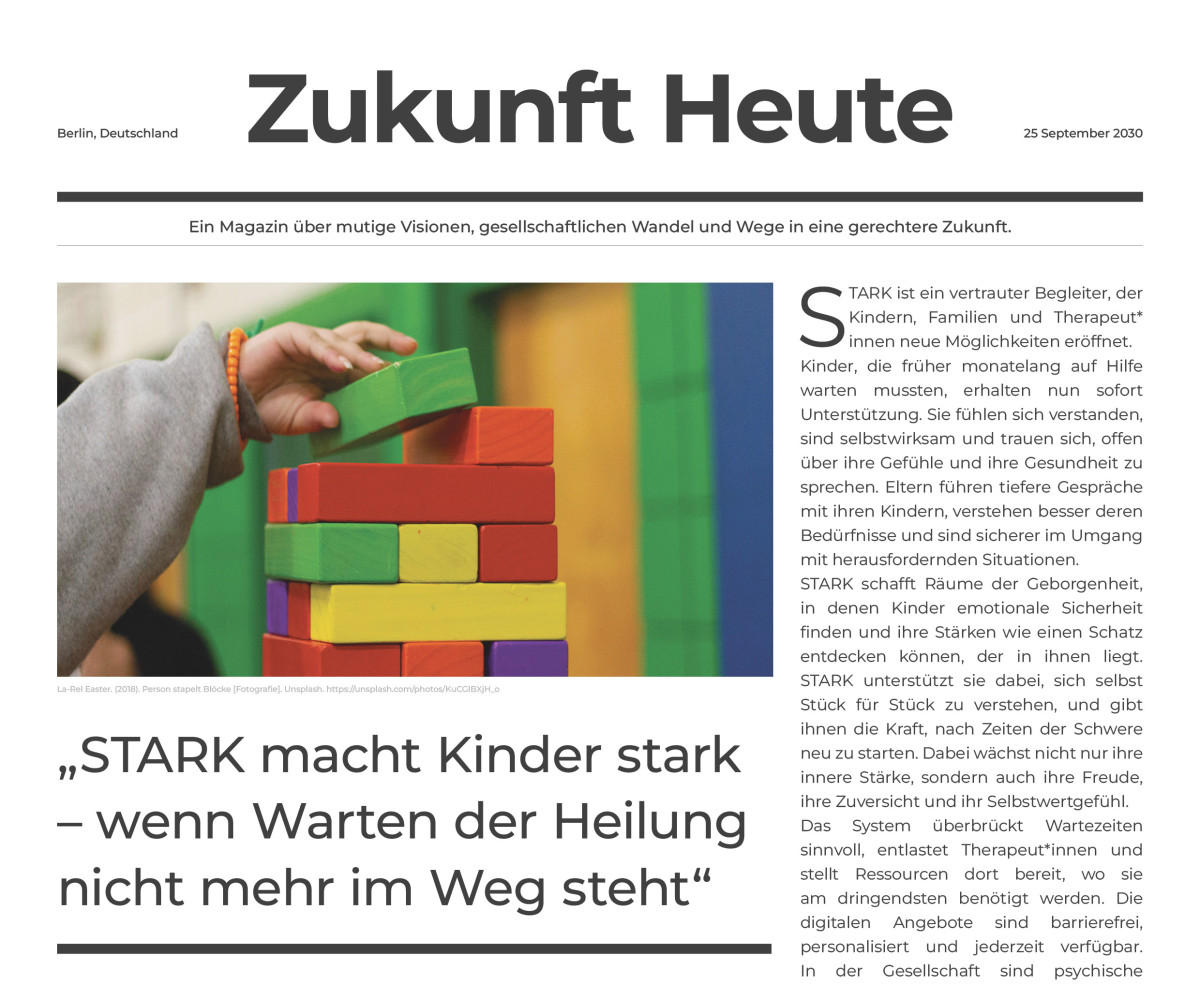 Gemeinsam in die Zukunft: Unsere Vision für STARK 2030